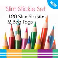 Slim Stickie Label Set